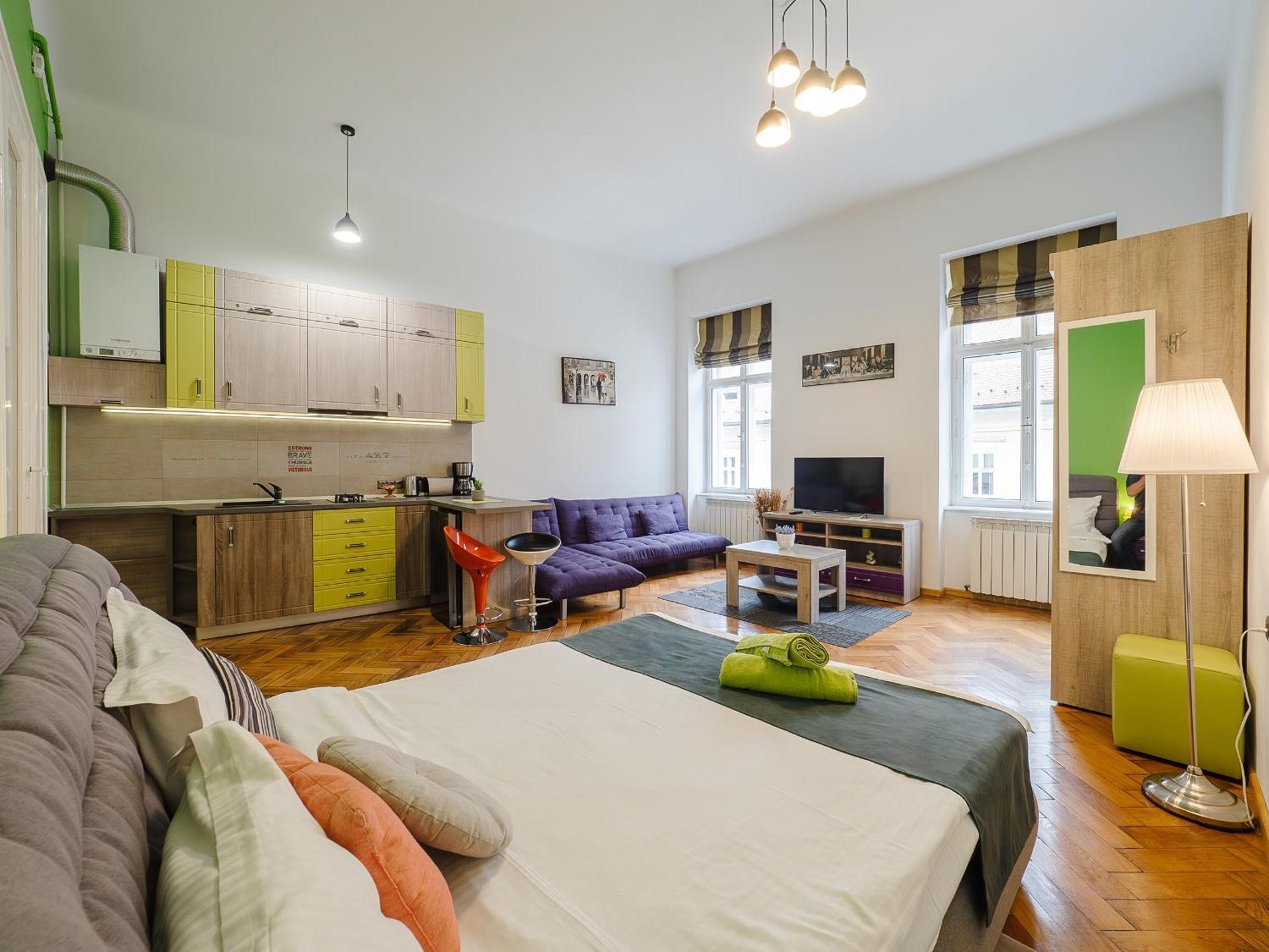 Spirit - Piata Mare & Balcescu View Apartment Hermannstadt